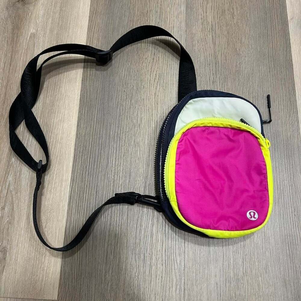 Lululemon Crossbody Bag Size OS Multi Color Nylon